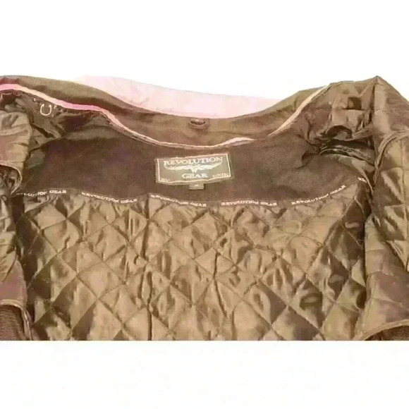 Revolution Gear by UNIK Biking Outdoor Modern Quilted Lined Womens Jacket Size M - Picture 7 of 16